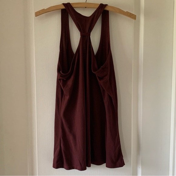 Virginia Tech maroon racer back tank - Picture 2 of 5